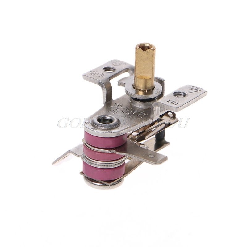 AC 250V 16A Adjustable 90 Degree Celsius Temperature Switch Bimetallic Heating Thermostat KDT-200 High Quality Drop Shipping