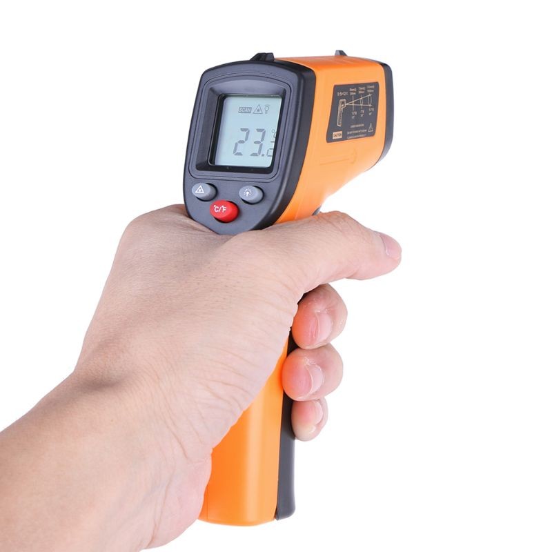 Digital gm320 Infrared Thermometer Non-contact Infrared Thermometer Industrial Thermometer Thermometer IR Point Gun -50~380