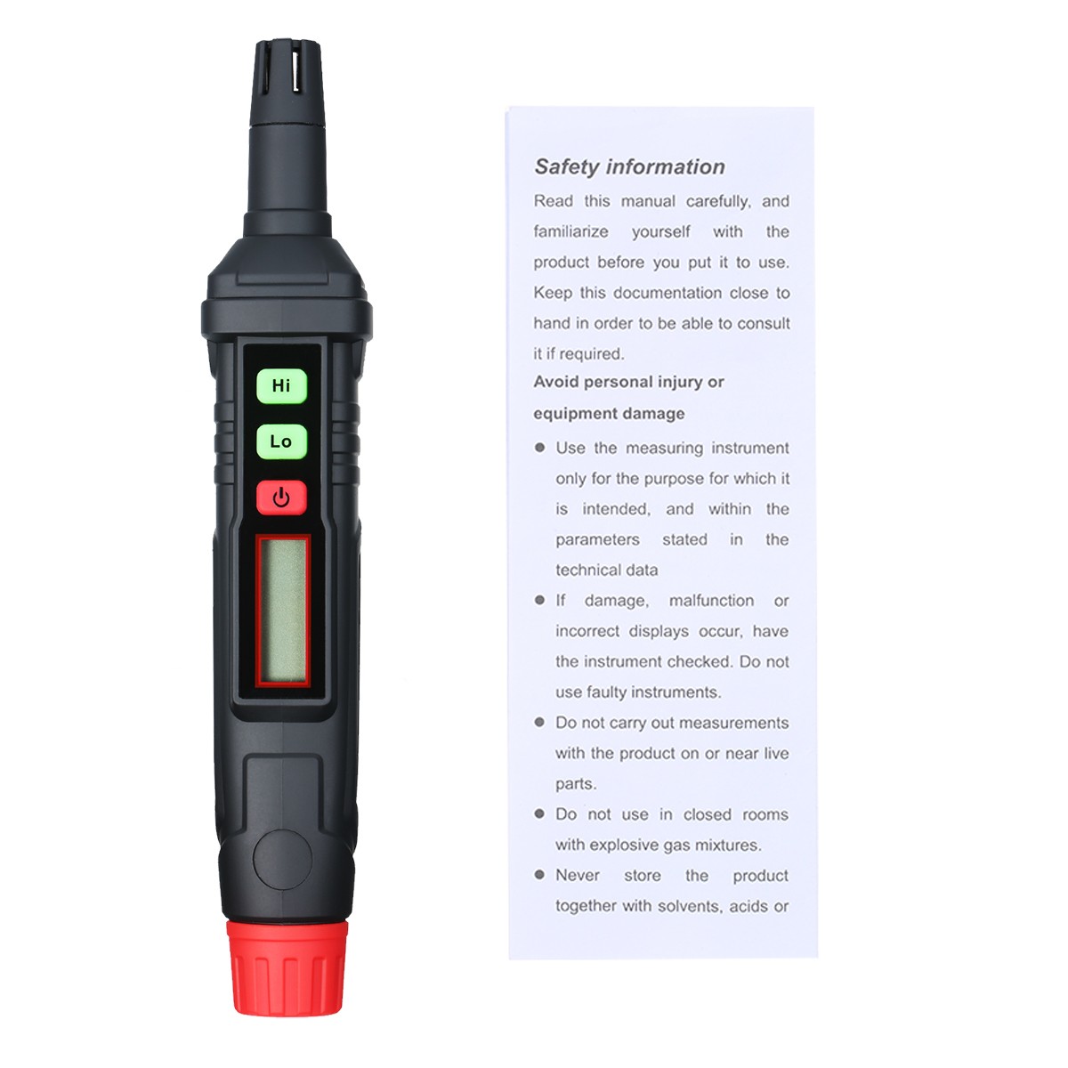 HABOTEST Portable Gas Leak Detector Alarm Combustible Gas Detector with Audible and Visual Alarm All Kinds of Mammals