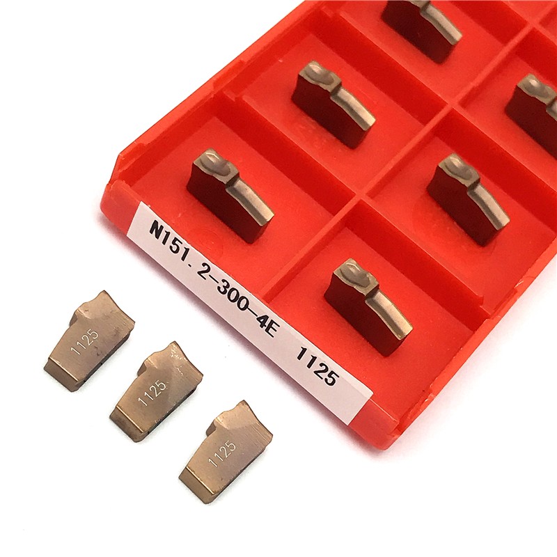 10pcs Metal Parts N151.2 200 300 400 4E 1025 1125 Carbide Insert Milling Cutting Tool Indexable Cutter N 151.2