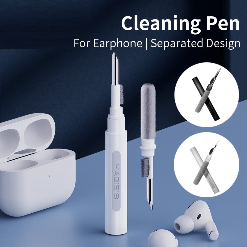 Bluetooth Headphones Cleaner Kit for Airpods Pro 1 2 Headphones Pen Brush Wireless Headphones Case Cleaning Tools for iPhone Samsung