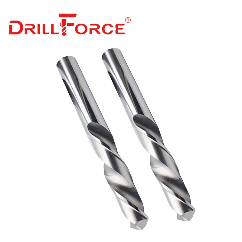 Drillforce 1 قطعة 0.5 مللي متر-20 مللي متر اليد اليسرى حفر كربيد من الصلب بت عكس دوامة فلوت تويست مثقاب ل الصلب سبيكة المقاوم للصدأ أداة