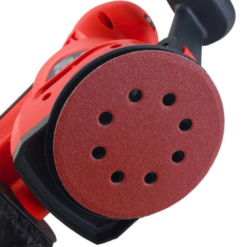 100pcs 5 inch 125mm round emery eight hole sanding disc set 80-3000 hook and loop abrasive sander paper use for polishing tools