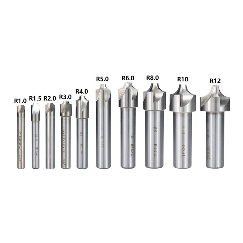 XCAN Angle Rounding End Mill R1.0-R12 HSS Radius Milling Cutter CNC Router Bit