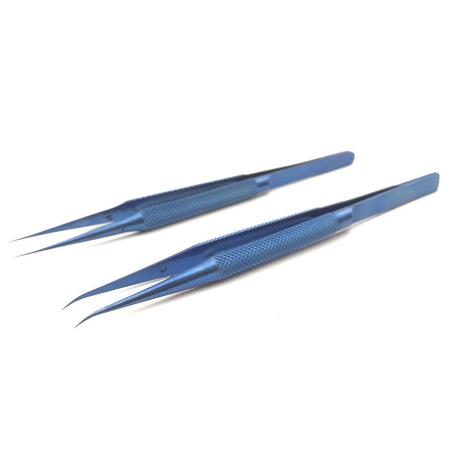 Professional Titanium Alloy Tweezers Repair Fingerprint Fly Phone Line Motherboard Precise Anti-magnetic Electronics Tweezers