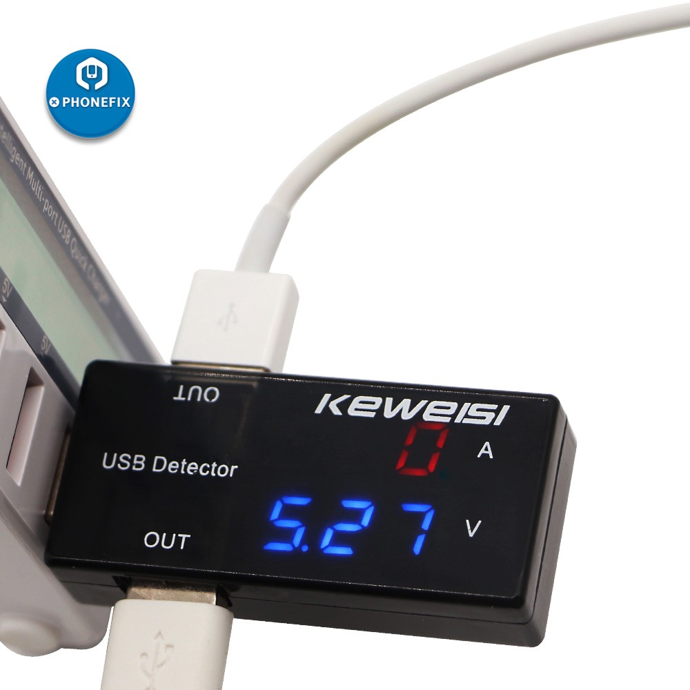 USB portable power meter, voltmeter, voltmeter, ampere, volt, ammeter, USB charger indicator