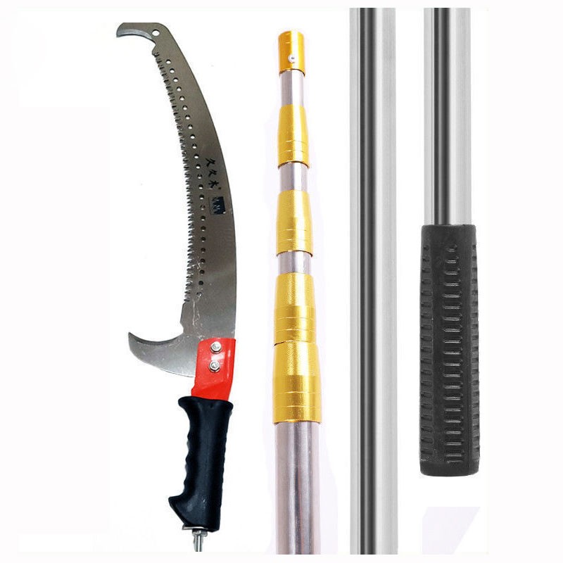 Telescopic Pole Reciprocating Saw Multifunction Hand Tools Stainless Steel High Branch Garden Fruit Tree Height