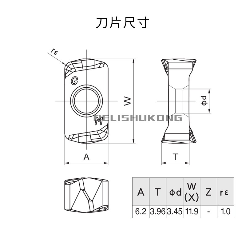 LOGU030310ER-GM PR1535/ LOGU030310ER-GM PR1225 CNC Carbide Inserts Kyocera 10pcs/set 20pcs 50pcs 100pcs Free Shipping