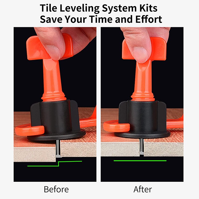 1102/551 Pieces Tile Leveling System Construction Tool Set Used Tile Leveling System Manual Tile Laying Leveling Tools Set