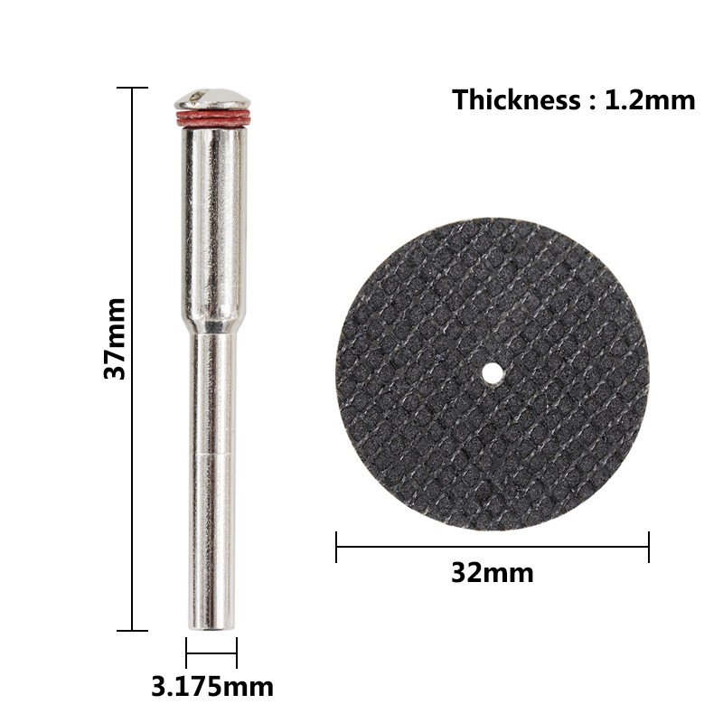 CMCP 101/102pcs Metal Cutting Disc for Dremel Grinder Rotary Tool Circular Saw Blade with Abrasive Cutting Disc Disc