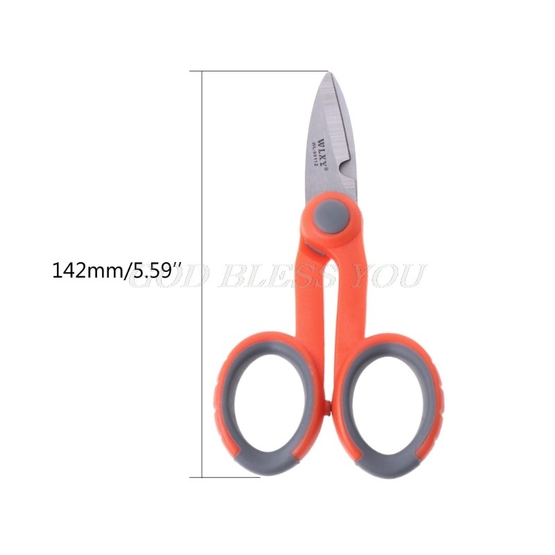 Kevlar Fiber Optic Scissors Splicing Tool 1pc Set Fiber Optic Strippers Hand Tools Drop Shipping