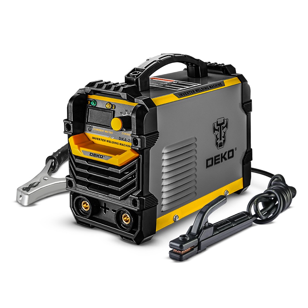 DEKO DKA Series DC Inverter Arc Welder 220V IGBT MMA Welding Machine 120/160/200/250A For Beginner Home Lightweight Efficient