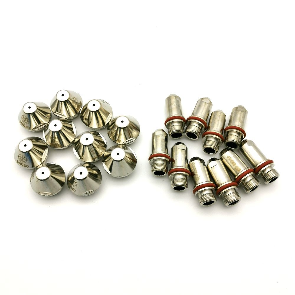 FY-XF300H FY-XF300 Water cooled plasma cutting torch consumables 20pcs electrode and nozzle 20pcs XF-300