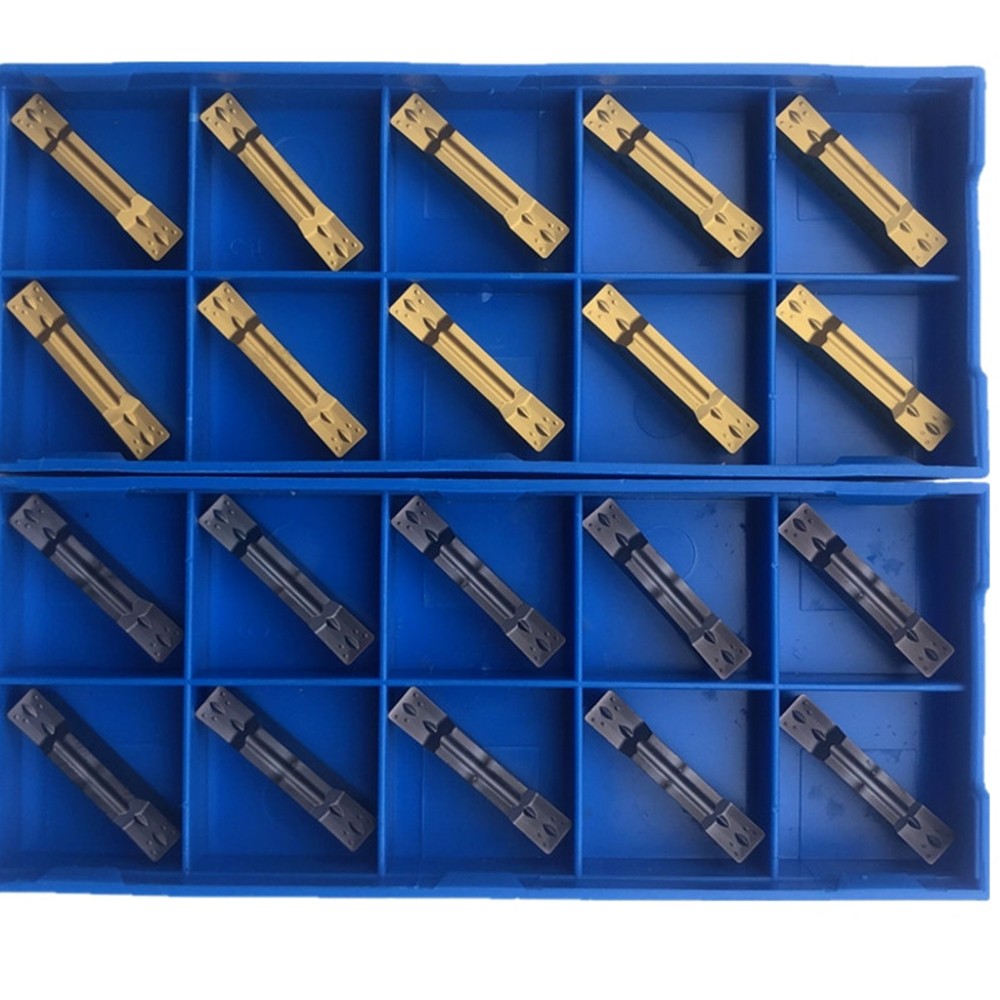 Hot 10pcs MGMN150 MGMN200 MGMN250 MGMN300 MGMN400 NC3020 NC3030 PC9030 Slitting Carbide Insert Parting and Grooving Tool