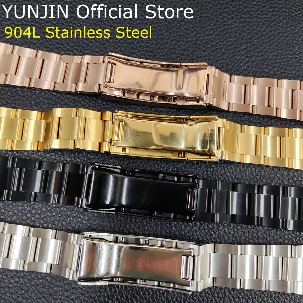 Watch Strap 904L Stainless Steel New Arrived High Quality 22mm Stainless Steel Watch Band Watch Strap Gold Strap