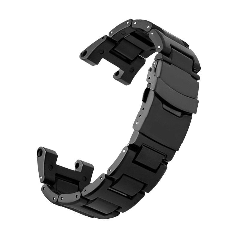 Light Hard Plastic Watchband Bracelet for Casio PROTREK 5480 PRW-7000 Mountaineering Sports Watch Black Strap PRW-7000FC