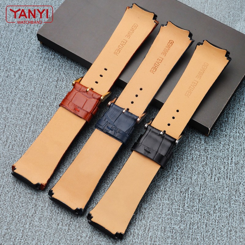 Genuine leather watchband 22mm watch bracelet for gu-ess W0040G3 W0040G5 W0247G3 watches band brand leather watch strap men