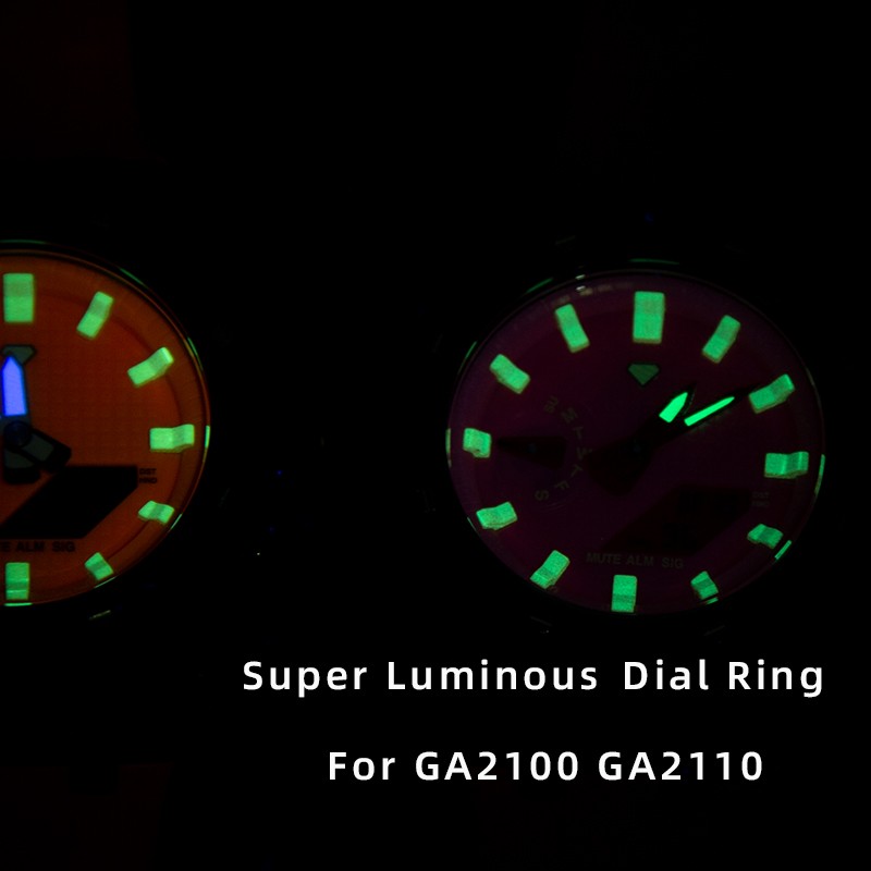 GA2100 Luminous Ring Dial GA2110 Watch Scale Modification Accessories Casioak Mod