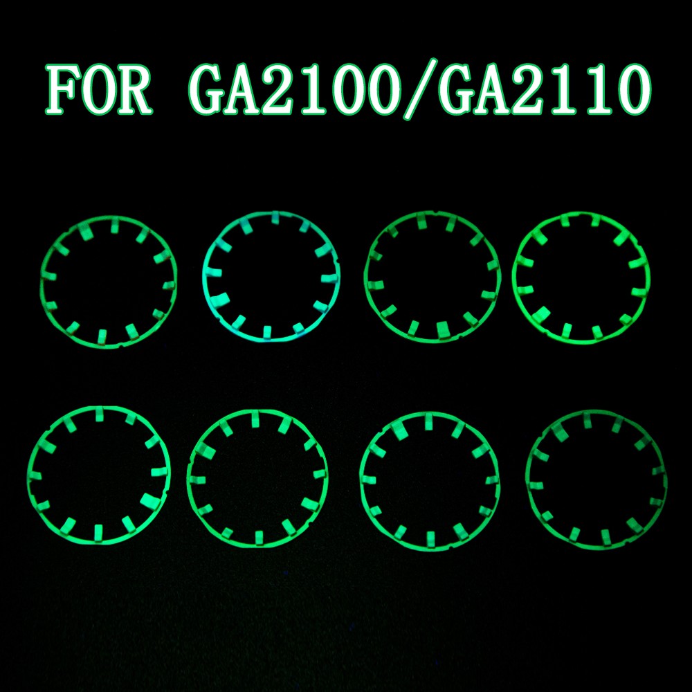 Adjustment Lume Watch Dial Scale Ring for GA2100/2110 Luminous Dial Pointer Watch Accessories