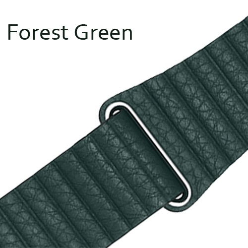 Leather Loop Strap for Apple Watch Band 44mm 40mm 45mm 41mm 38mm 42mm Magnetic Wristband Bracelet iWatch serie 3 4 5 se 6 7 strap