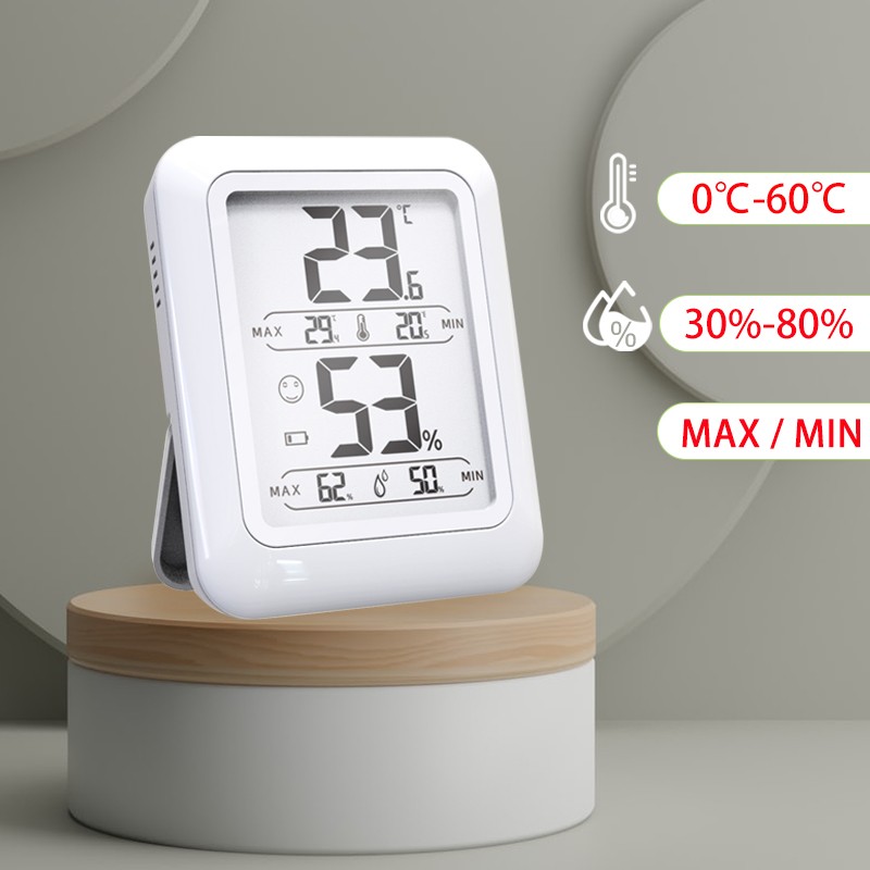 PROTMEX PT19DE LCD الرقمية الحرارية الرطوبة في الأماكن المغلقة في الهواء الطلق درجة الحرارة مقياس الرطوبة مع للطي قوس C/F وظيفة التبديل