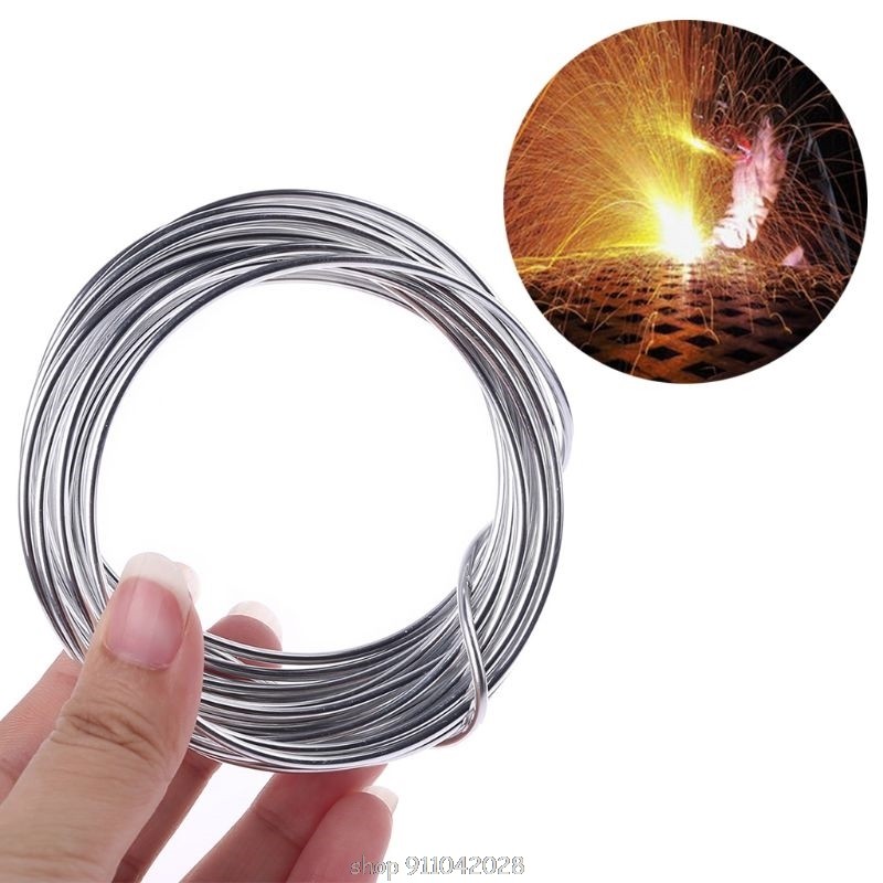 2.00mm*3M /5M Flux Coreed Wire Hypothermia Aluminum Welding Solder Welding Rods Wire Electrode Welding N12 20 Dropship