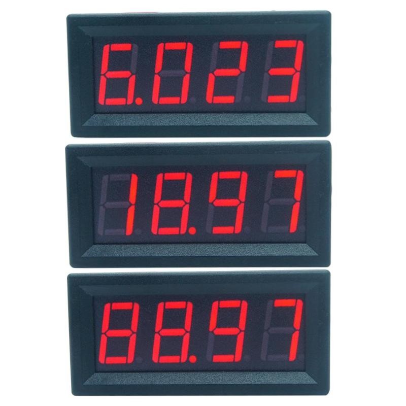 0-10/50/100A Mini Digital 0.56 Inch LED Display 4 Bit Ammeter Panel Amp Current Meter Tester Detector For Car Auto Home