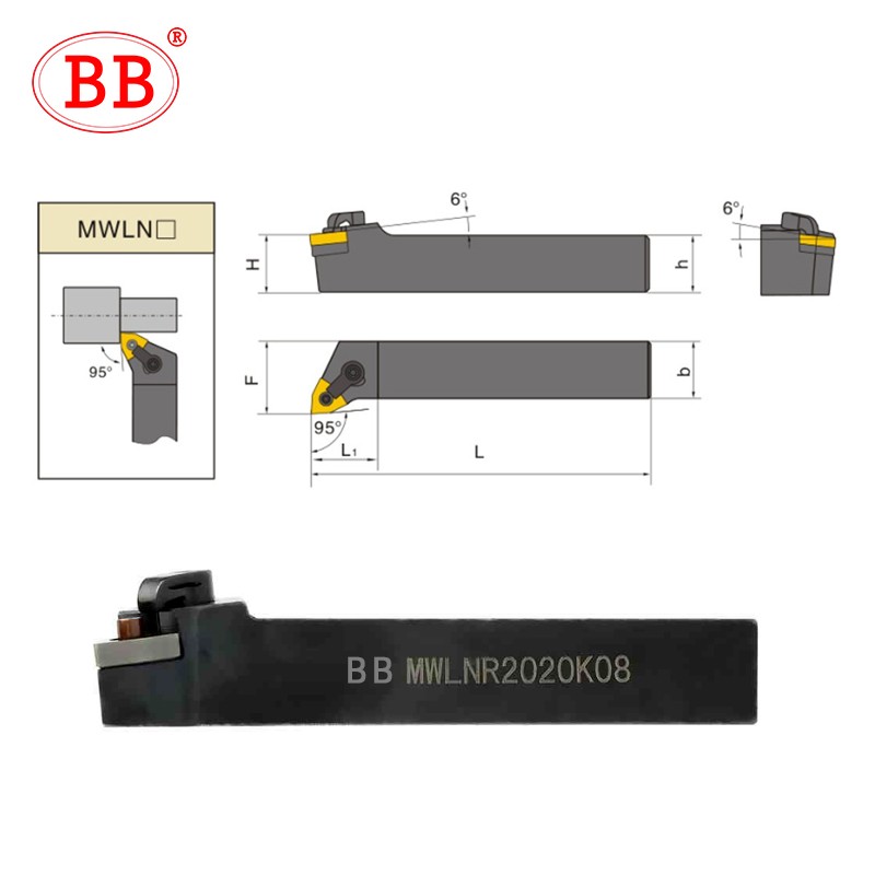 BB MWLNR 2020k08 1616h08 الخارجية تحول أداة حامل MWMNN MWWNR WWLNR DWLNR مخرطة بار 16 مللي متر 20 مللي متر WNMG كربيد إدراج