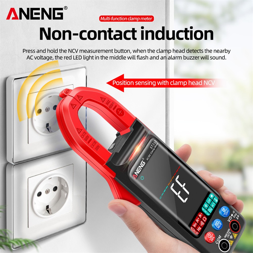 ANENG ST212 6000 Counts Digital Clamp Meter DC/AC Current Tester/Lab Multimeter