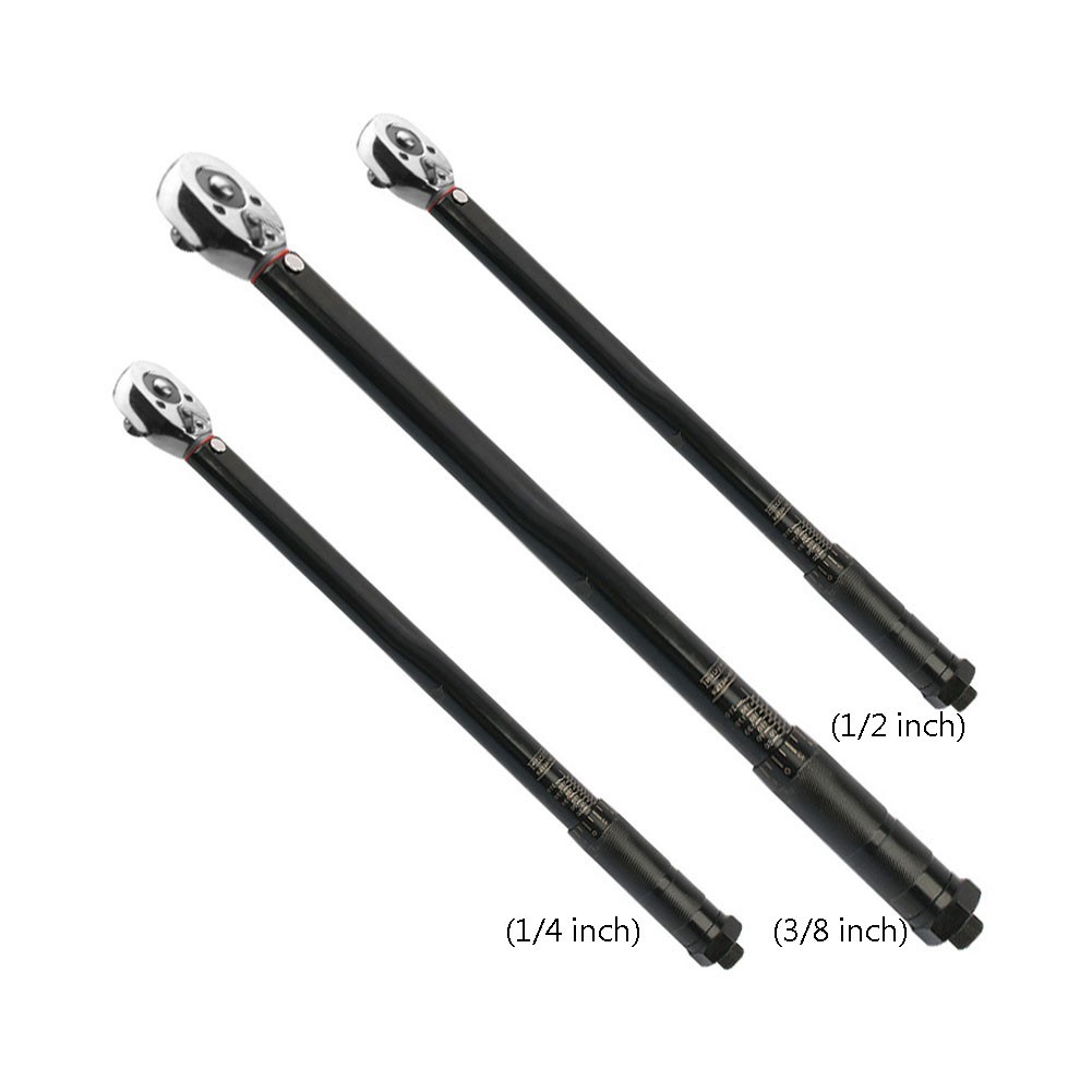 Torque Wrench 5-25N.m / 19-110N.m / 28-210N.m Square Car Motor Bicycle Ratchet Socket Spanner Repair Hand Tools