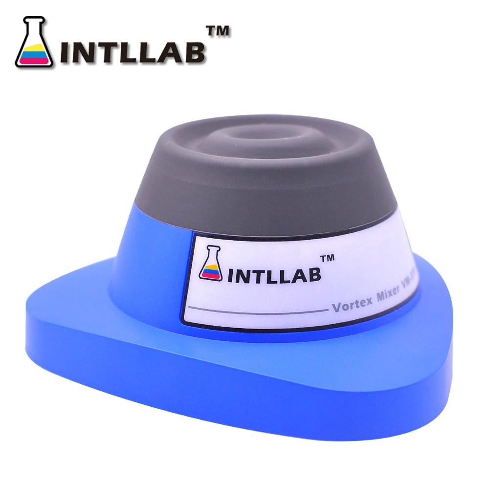 INTLLAB-خلاط دوامة المختبر ، 2800 دورة في الدقيقة ، خلاط صغير ، سرعة قابلة للتعديل ، زجاجة صباغ مدارية ، محفز اهتزاز ، عينات خلاط