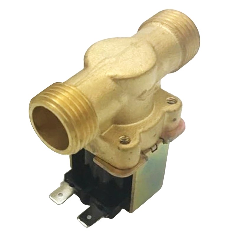 Brass G1/2'' Thread Pressurized Electric Solenoid Valve DC12/24V AC220V Normally Closed Suitable For Durable Water Heater