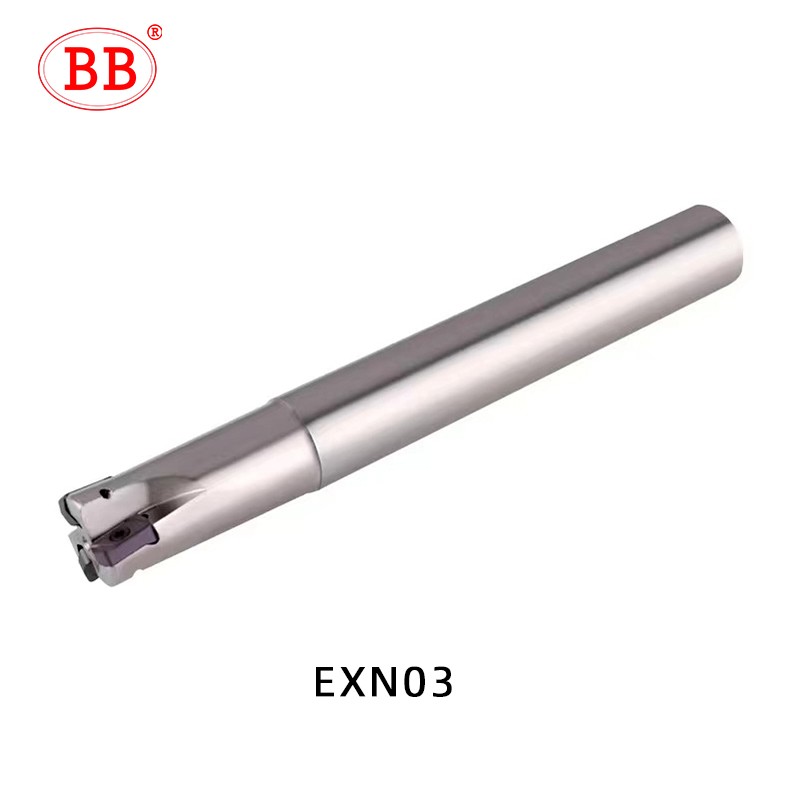 BB EXN High Feed Milling Tool Holder EXN03 LNMU LNMU0303 Carbide Insert 2 Side Indexable CNC Machine Support