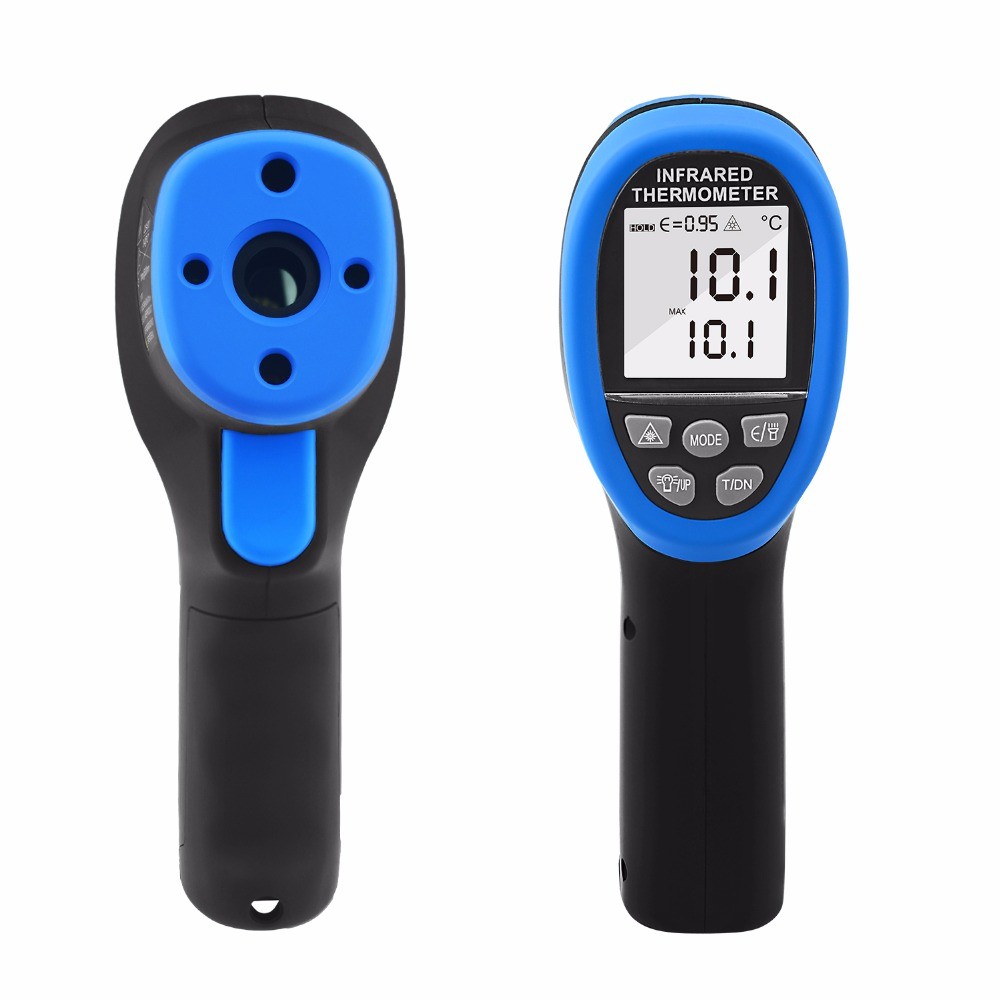 Holdtop HP-1420 Digital Infrared Thermometer -50~1420degree Temperature Measurement 30:1 DS LCD Thermometer Heat Gun