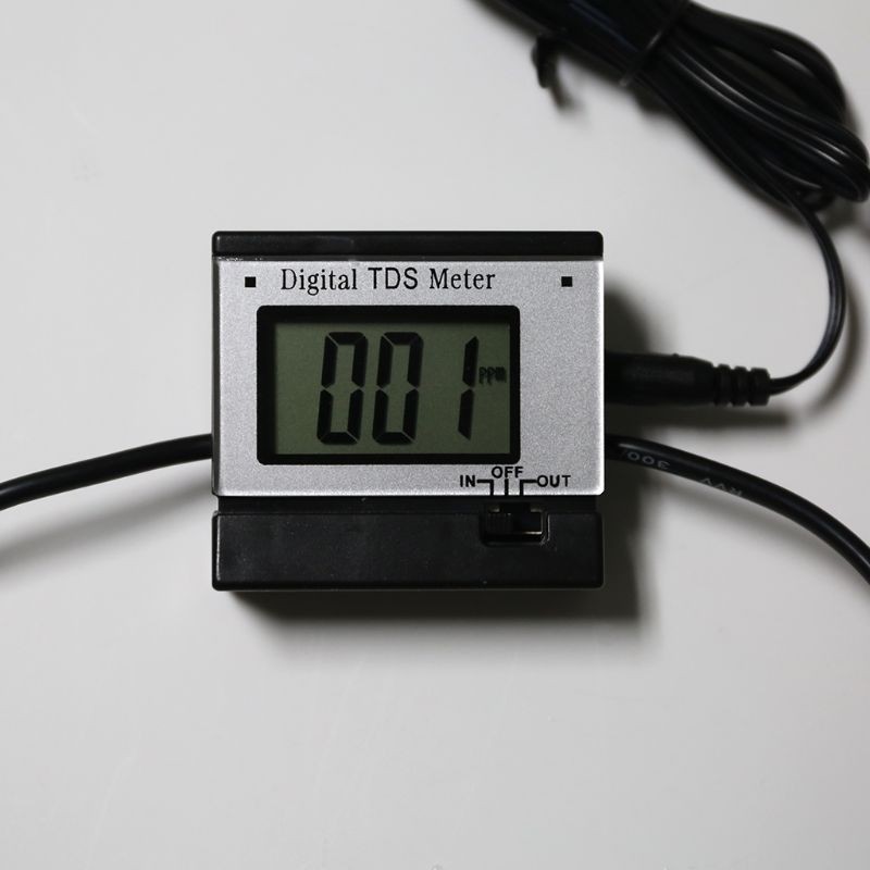 Digital TDS Meter 0-1999PPM Water Quality Tester Bidirectional High Level Probe +/-2%