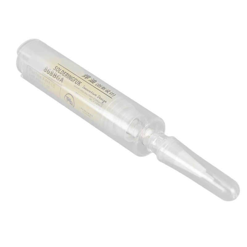 Welding Paste Rosin 10cc No Clean Welding Paste Low Residue Syringe Shaped For Welding Maintenance