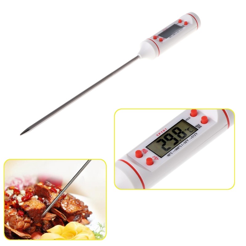 Meat Thermometer Digital Kitchen BBQ Thermometer Cooking Food Electronic Probe Milk Water Kitchen Thermometer Tools