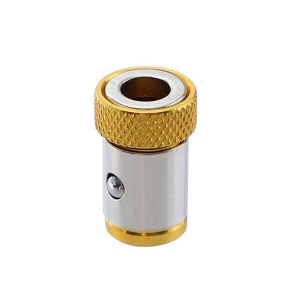 Universal Magnetic Ring 1/4 Metal Screwdriver Bit Magnetic Ring for 6.35mm Shank Anti Corrosion Drill Bit Magnet Strong Ring