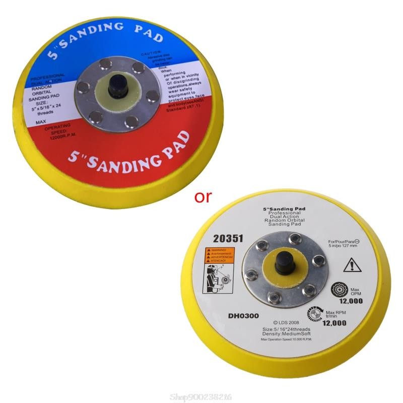 E06A New Sale 2 Inch Polishing Sander Booster Plate Nap Hook Ring Sanding Disc Pad