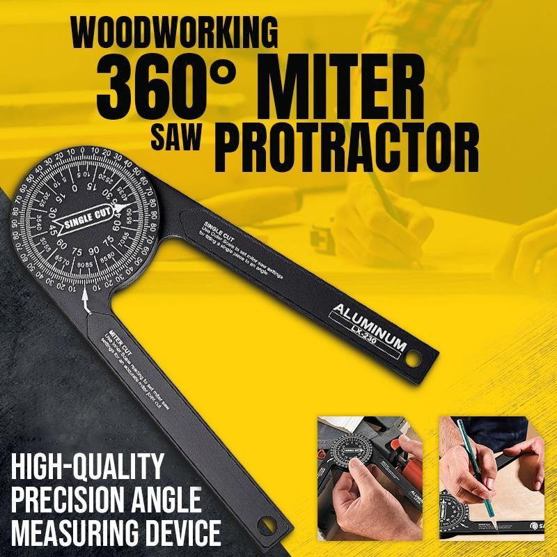 Miter Saw Dividing Angle Miter Gauge Saw ABS Digital Protractor Clinometer Protractor