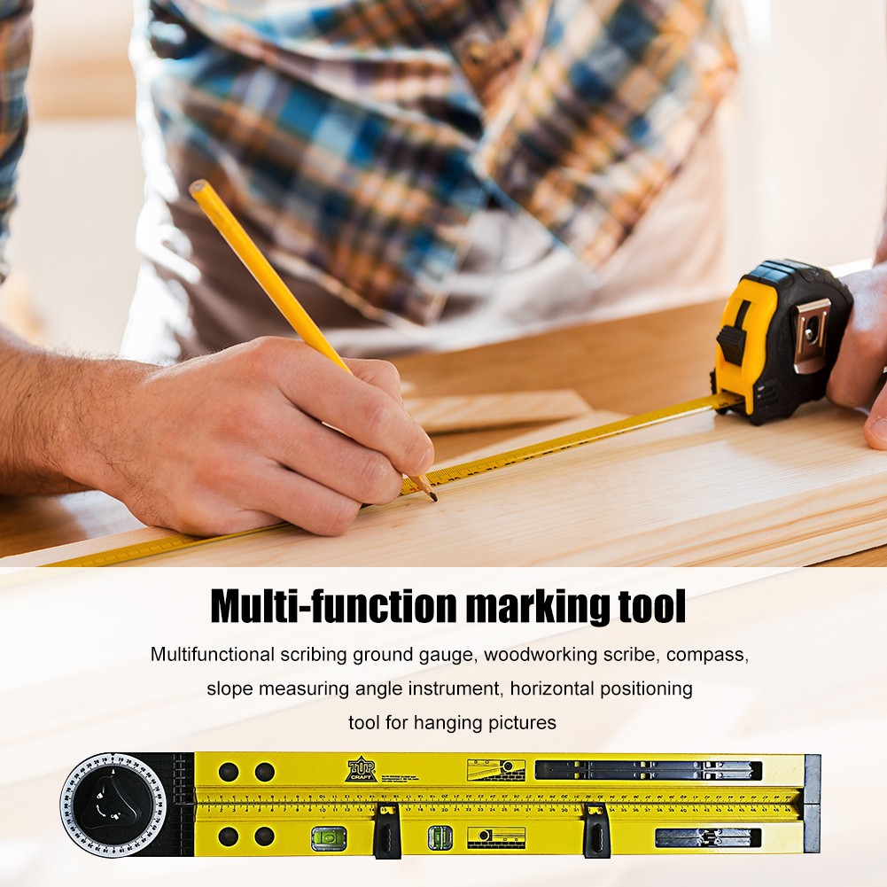 Woodworking Angle Measurement Tool Practical Slope Gauge Hanging Paint Locator