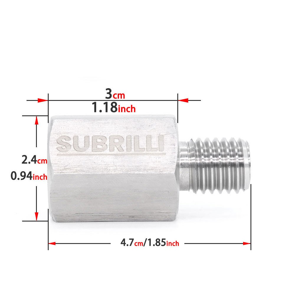 Adapter for Angie Mill PoIisher M14 5/8" or M10 Thread Change Male to Female Core Bit PoIish Pad DriII Adapter 1pc