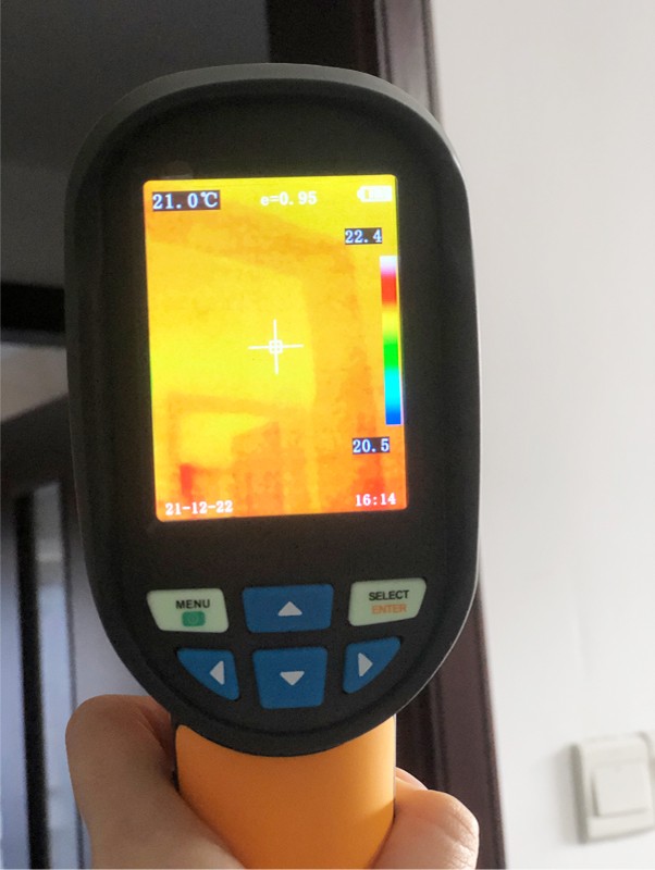 Handheld Thermal Imaging Cam HT-04D Portable Infrared Thermometer Infrared Thermal Imaging Infrared