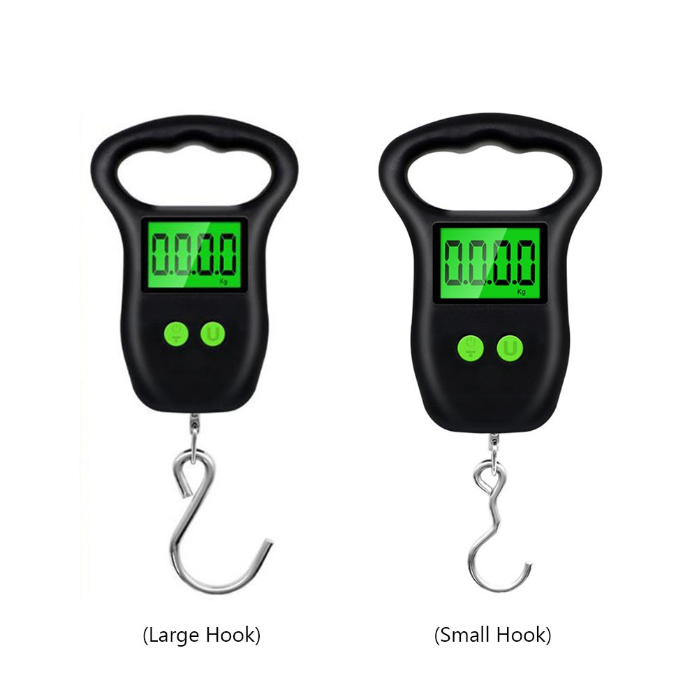 50kg Digital Portable Weighing Industrial Hanging Scale Hanging Scale with Backlight Electronic Fishing Luggage Weighing Tools