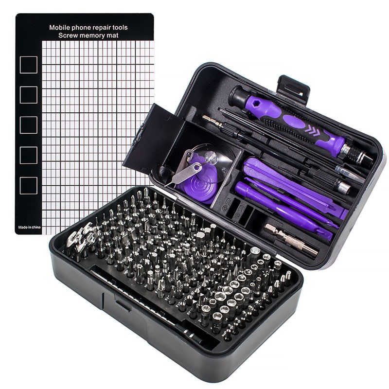 170 in 1 Magnetic Screwdriver Set Multifunction Precision Computer Camera Phone Repair Hand Tool Torx Hex Screw Bits Tools Box