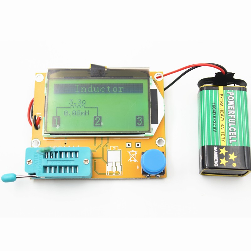 Brand New High Quality LCR-T4 ESR Meter Monitor Detector Transistor Test Diode Tri-Path Capacitance SCR Inductance