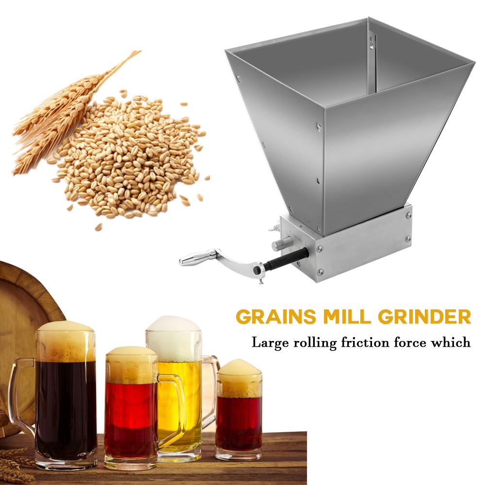 Professional Stainless Steel Barley Corn Food Mill Whole Grain Mill Food Processors Large Manual Powder Machine