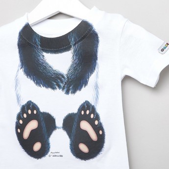 Just Add A Kid Printed T-shirt with Short Sleeves