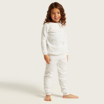 Juniors All-Over Printed T-shirt and Pyjamas Set