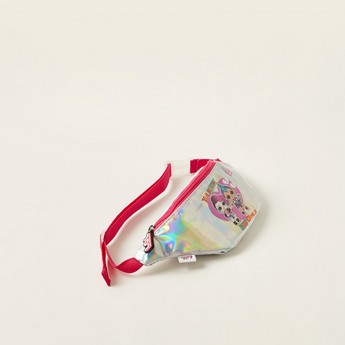 L.O.L. Surprise! Printed Waist Bag with Zip Closure and Adjustable Strap